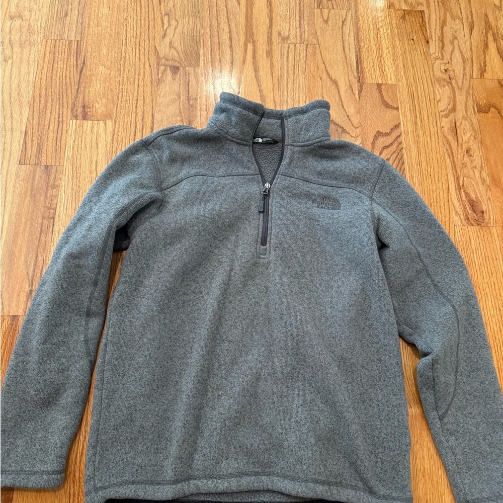 The North Face Charcoal Fleece Jacket